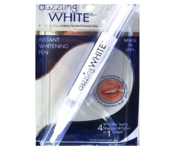 Dazzling White Teeth Whitening Pen (For 50 Uses) - Zoom Image