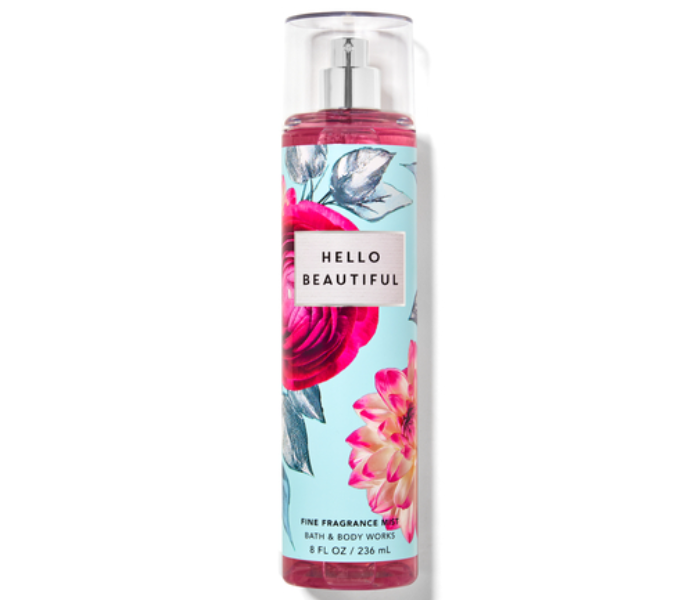 Bath and Body Works 236ml Hello Beautiful Fine Fragrance Mist for Women - Zoom Image