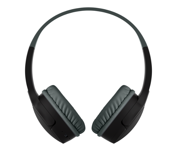 Belkin AUD002btBK SoundForm Mini Wireless On-Ear Headphones for Kids - Black - Zoom Image 2