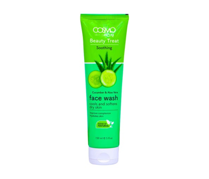 COSMO Cucumber And Aloe Vera Face Wash - Zoom Image