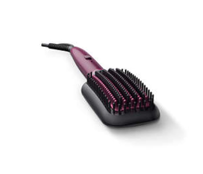 Philips BHH730/03 5000 Series Heated Hair Straightening Brush - Dark Wine - Zoom Image 2