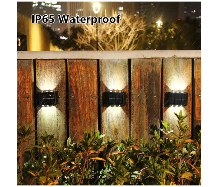 Outdoor Waterproof Pack of 2 LED Solar Light for Outdoor Stairs Patio Fence Steps Terraces, Balconies and Passages - Zoom Image 4