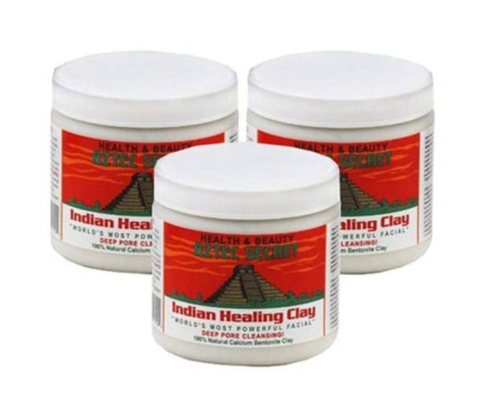 AZTEC SECRET 3 Piece Indian Healing Clay Deep Pore Cleansing Body Mud - Zoom Image