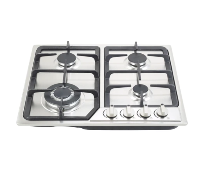 Clikon CK4293 Stainless Steel 4 Burner Gas Hob - Zoom Image 1