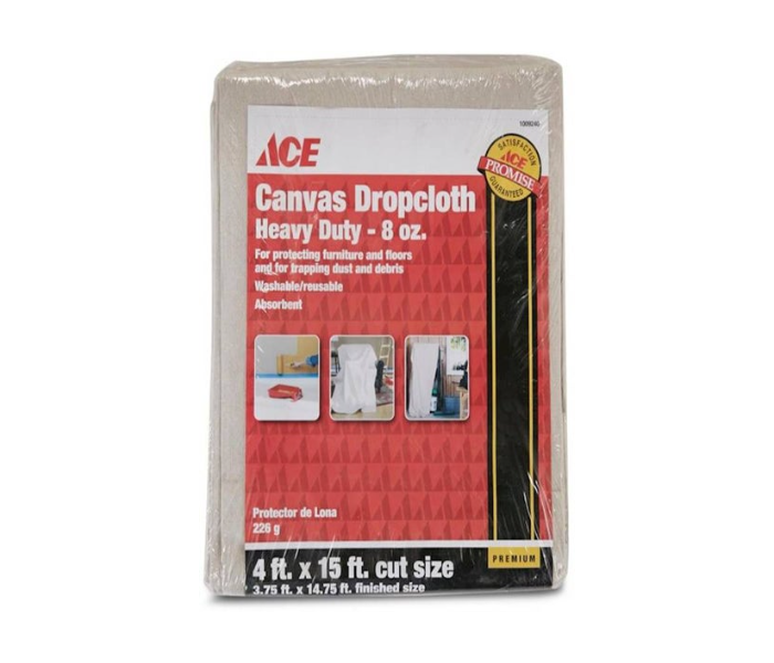 ACE Canvas Heavy Weight Drop Cloth 121.9 X 457 Cm - Zoom Image