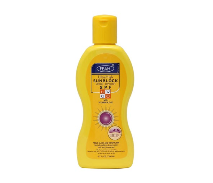 FEAH Ultra High Sunblock Lotion SPF 60 - Zoom Image