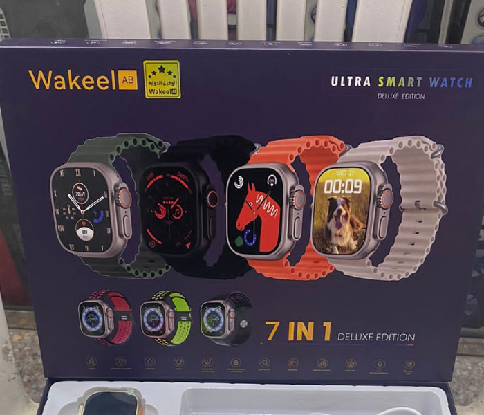 Wakeel 7 in 1 luxury smart watch Comb Special edition - Zoom Image 1