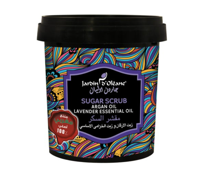 JARDIN D OLEANE Sugar Scrub With Argan Oil And Lavender Essential Oil - Zoom Image