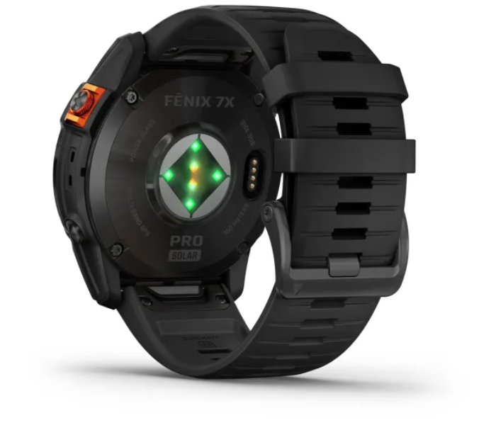 Garmin 010-02778-01 Fenix 7X Pro Solar Edition Slate Grey with Black Band - Zoom Image 4