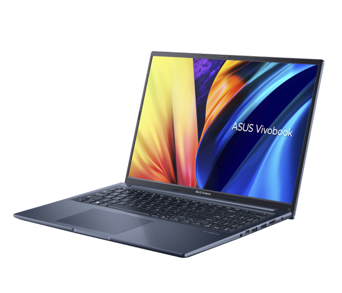 Asus M1603QA-MB079W Vivobook 16X 16-inch WUXGA 8GB 512GB SSD AMD R5 5600H Radeon graphics English-Arabic Keyboard Windows 11 Home - Quiet Blue - Zoom Image 2