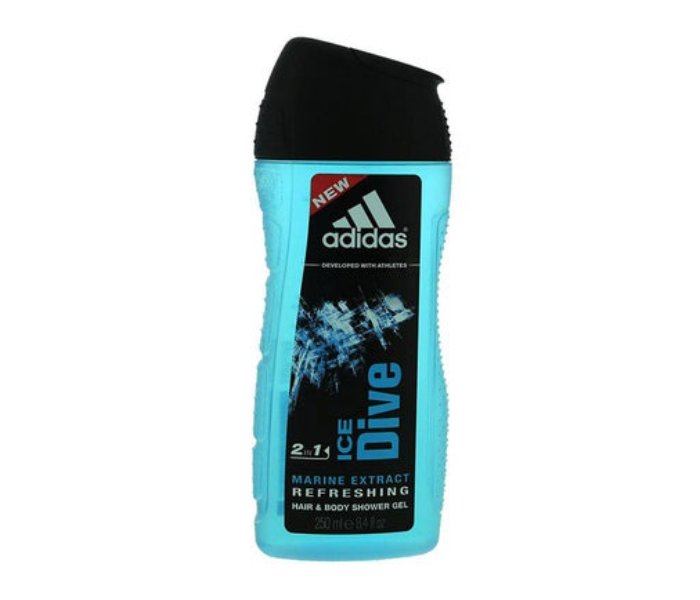 Adidas 2-In-1 Ice Dive Marine Extract Hair And Body Shower Gel - Zoom Image