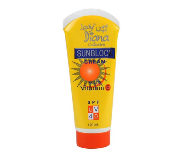 Lady Diana Sunblock Cream With Vitamin E SPF 40 - Zoom Image