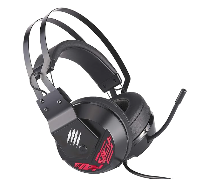 Mad Catz The Authentic F.R.E.Q. 4 Gaming Stereo Wired Over Ear Headphone - Black - Zoom Image 2