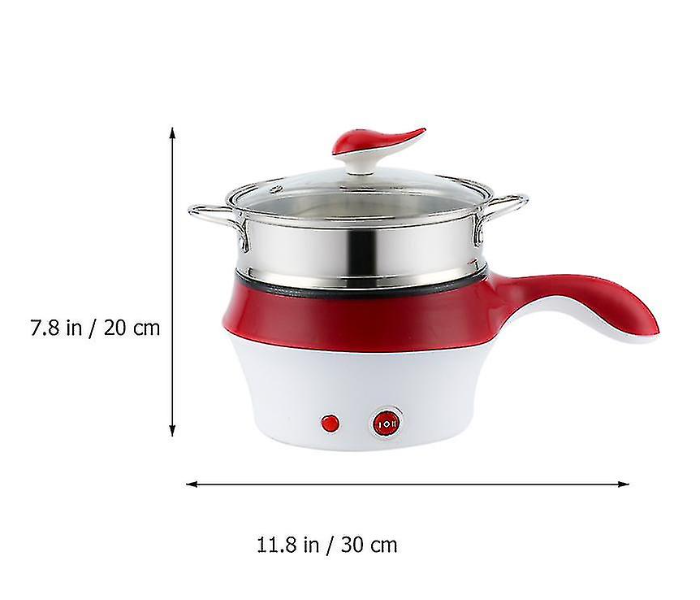 Double Layer Cooking Pot Small Electric Pot Multifunctional Steam Pot - Zoom Image 5