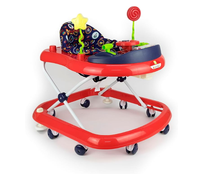 Baby Plus BP8997-RED/PUR Baby Walker - Red and Purple - Zoom Image 1