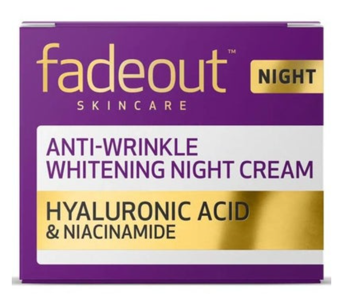 Fadeout Anti-Wrinkle Whitening Night Cream - Zoom Image