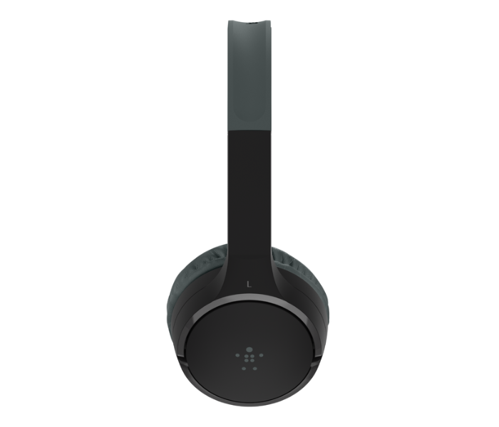 Belkin AUD002btBK SoundForm Mini Wireless On-Ear Headphones for Kids - Black - Zoom Image 3