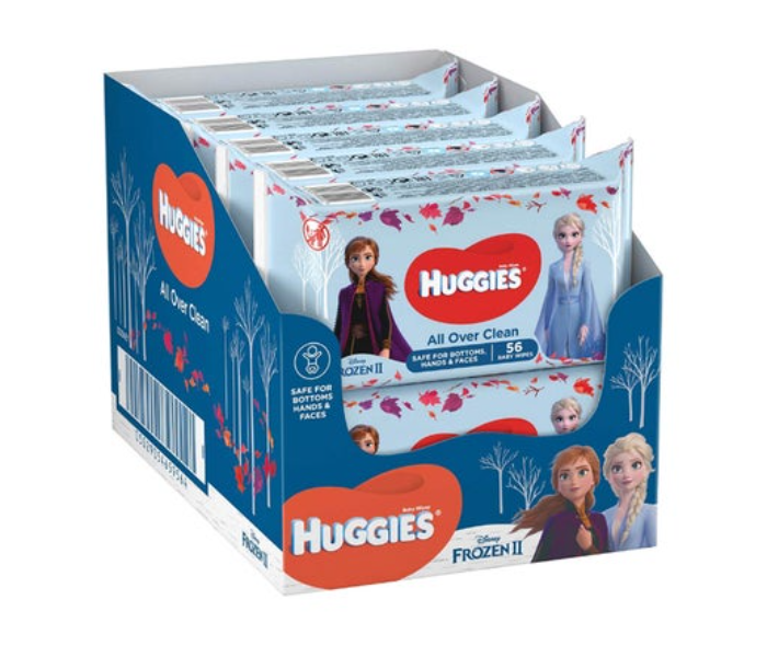 Huggies All Over Clean Baby Wipes 10 Packs x 56 Wipes, 560 Count - Zoom Image