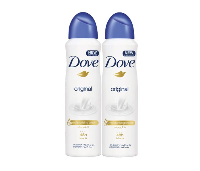 Dove Original Antiperspirant Deodorant 150ml Pack of 2 - Zoom Image