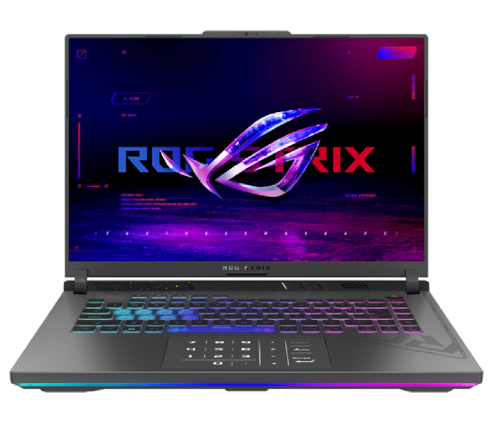 Asus Rog Strix G16 G614JU-N4098W 16 Inch QHD 16GB RAM 1TB SSD Intel Core I7-13650HX 6GB NVIDIA GeForce RTX 4050 Windows 11 Home Gaming Laptop - Eclipse Gray - Zoom Image 1