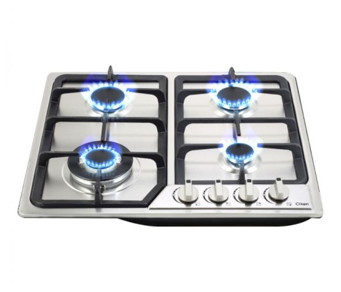 Clikon CK4293 Stainless Steel 4 Burner Gas Hob - Zoom Image 2