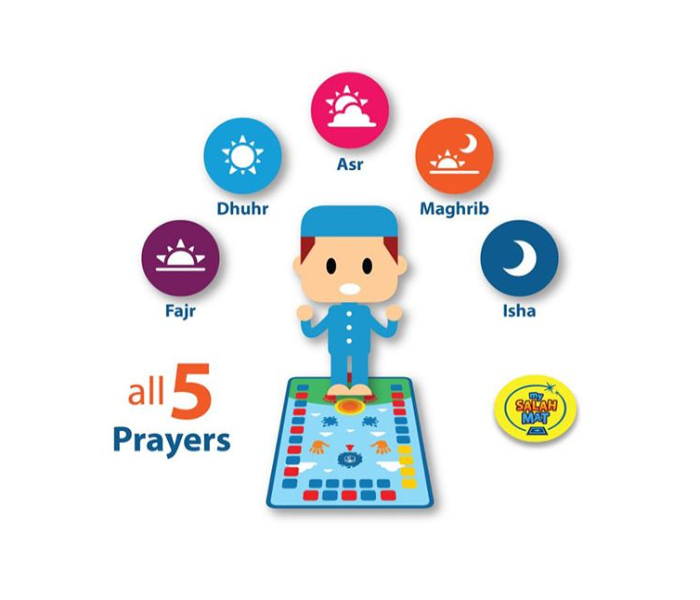 My Salah Mat Educational Prayer Mat - Zoom Image 3