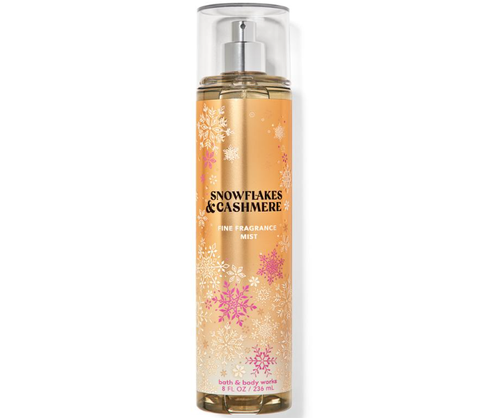 Bath and Body Works 236ml Snowflakes & Cashmere Fine Fragrance Mist for Women - Zoom Image