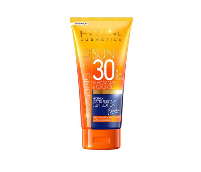 Eveline Amazing Oils Water Resistent Sun Lotion 30SPF - Zoom Image