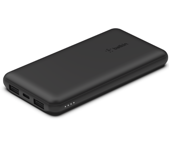 Belkin BPB011btBL 10K Power Bank With Usb-C 15W Dual Usb-A 15Cm Usb-A To C Cable - Black - Zoom Image 2