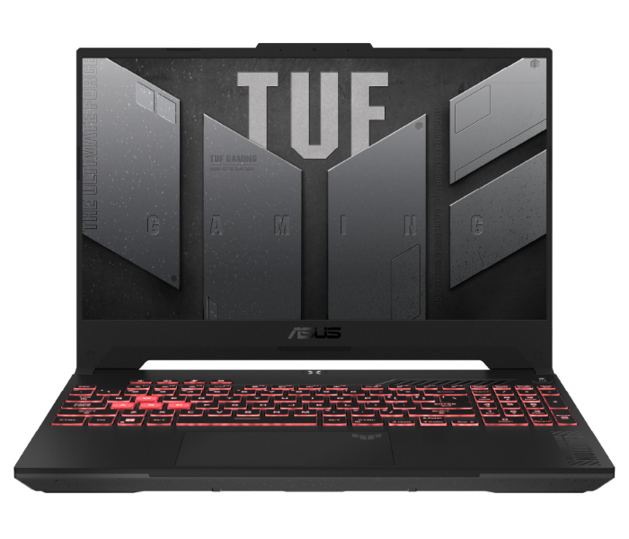 Asus TUF A15 FA507NV-LP023W 15.6" FHD 16GB RAM 512GB SSD AMD Ryzen 7 7735HS Mobile Processor  NVIDIA GeForce RTX 4060 Laptop GPU Backlit Chiclet Keyboard Windows 11 Home Gaming Laptop - Mecha Gray - Zoom Image 2