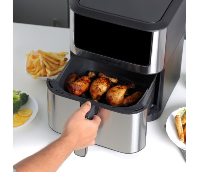 Olsenmark OMAF7032 8L Digital Air Fryer - Silver - Zoom Image 3