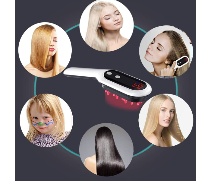 Electric Phototherapy Massage Comb for Hair Growth Anti-Hair Loss Hair Follicle Anti-Dense Treatment Massager - Zoom Image 10