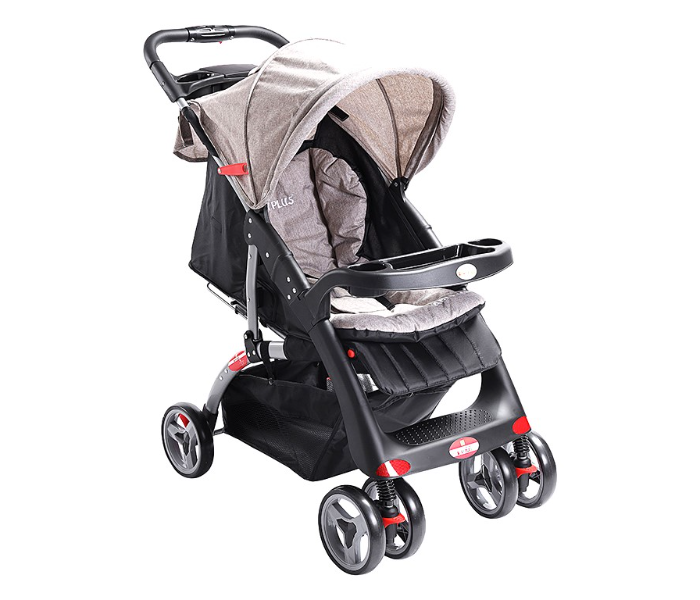 Baby plus BP4959KHAKI Sunshade Canopy Stroller - Khaki - Zoom Image 2