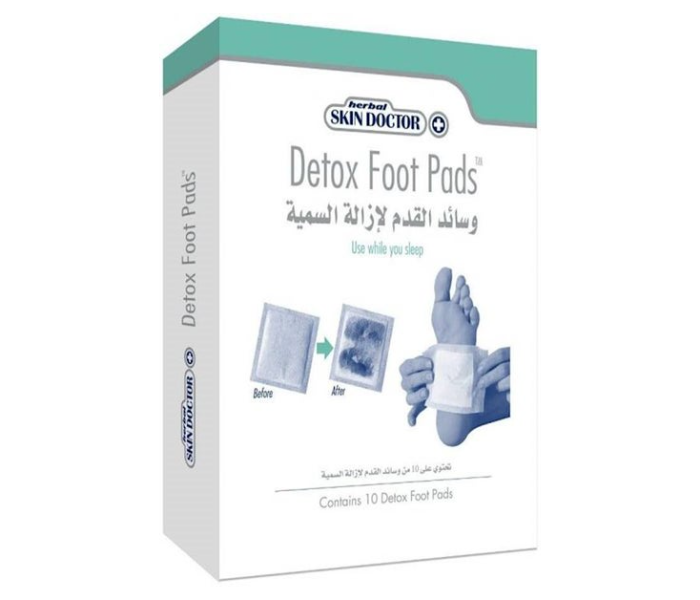 Skin Doctor 10-Piece Detox Foot Pads - Zoom Image