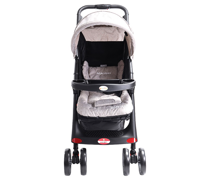 Baby plus BP4959KHAKI Sunshade Canopy Stroller - Khaki - Zoom Image 1