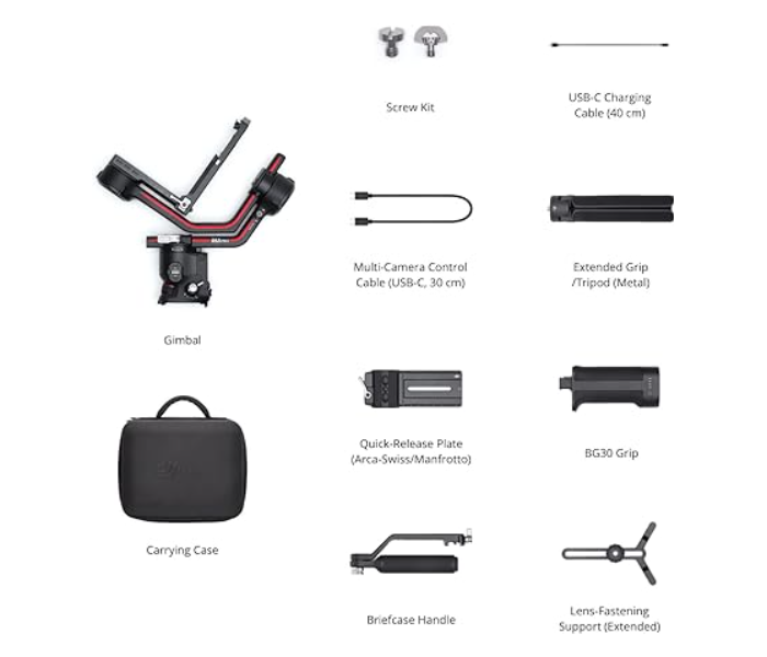 DJI Ronin S3 Pro Camera Gimbal - Black - Zoom Image 5