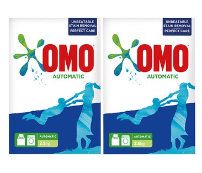 Omo Active Auto Laundry Detergent Powder Pack of 2 - Zoom Image