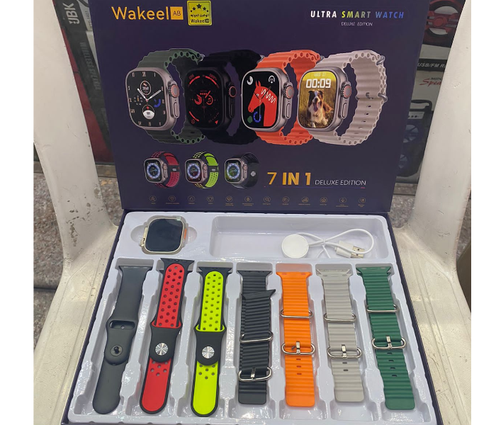 Wakeel 7 in 1 luxury smart watch Comb Special edition - Zoom Image 3