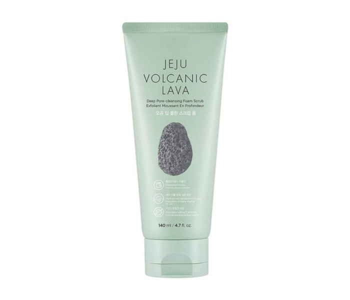 THEFACESHOP Jeju Volcanic Lava Deep Pore Cleansing Foam Scrub - Zoom Image