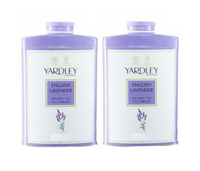 Yardley 2-Piece English Lavender Perfumed Talcum Powder - Zoom Image