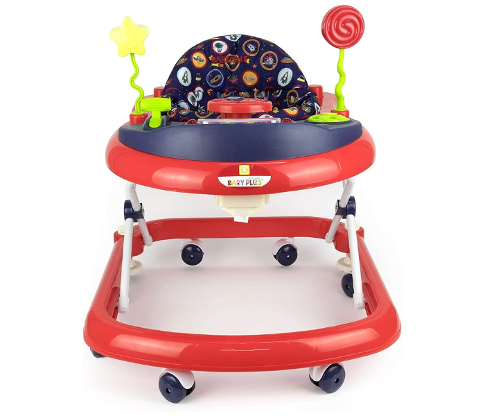 Baby Plus BP8997-RED/PUR Baby Walker - Red and Purple - Zoom Image 2