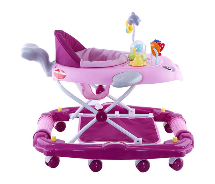 Baby plus BP7747-PINK Baby Walker - Pink - Zoom Image 2