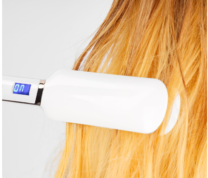 Olsenmark OMH4089 Wide Plate Hair Straightener - White - Zoom Image 4