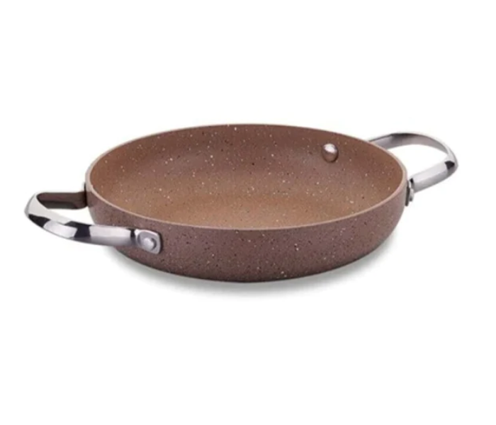 Korkmaz A2913 20 cm Brownie Omelette Pan - Brown and Silver - Zoom Image