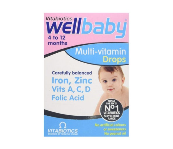 Vitabiotics Wellbaby Multi-Vitamin Drops 30 ml - Zoom Image