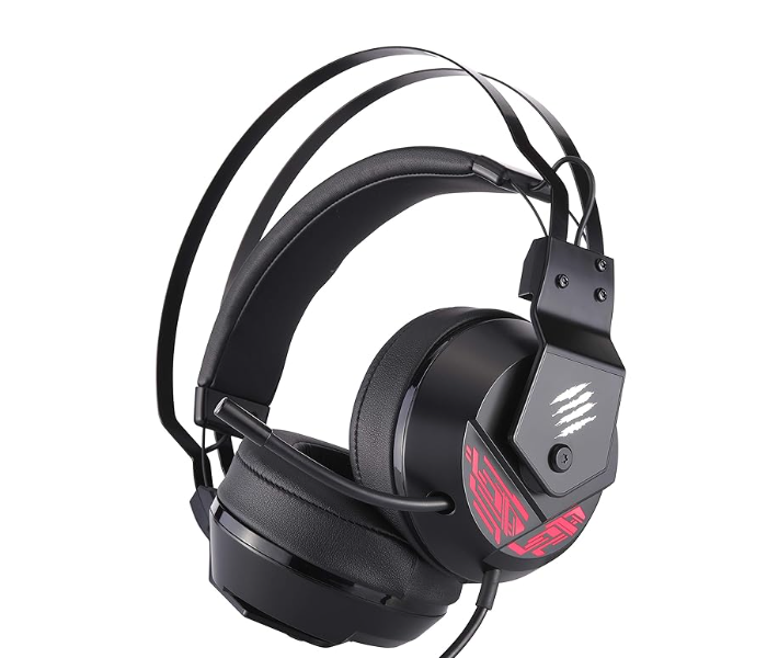 Mad Catz The Authentic F.R.E.Q. 4 Gaming Stereo Wired Over Ear Headphone - Black - Zoom Image 1