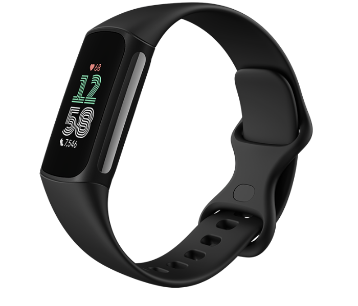 Fitbit Charge 6 Fitness And Health Tracker  -Obsidian With Black Aluminum - Zoom Image 4