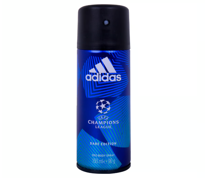 Adidas 150ml Champion League UEFA Dare Edition Deo Body Spray for Men - Zoom Image 1