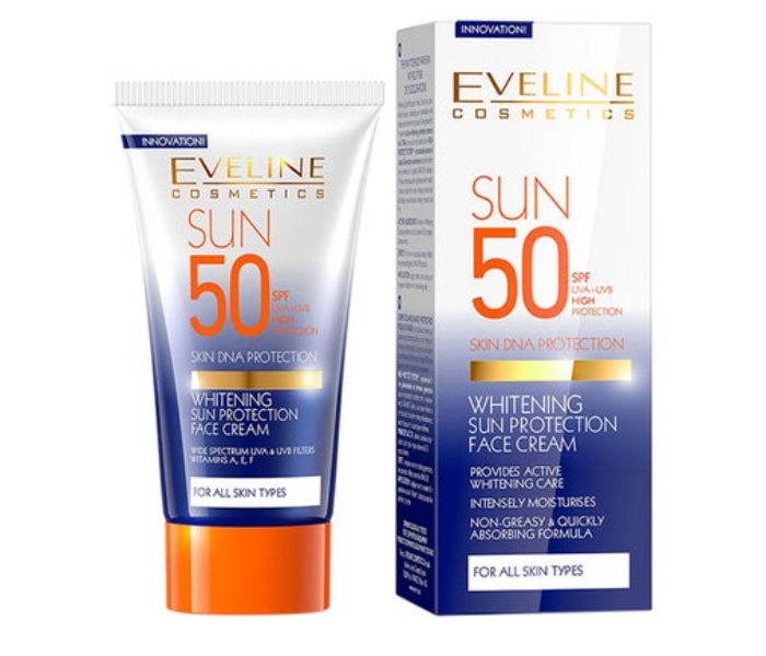 Eveline SPF 50 Whitening Sun Protection Face Cream - Zoom Image