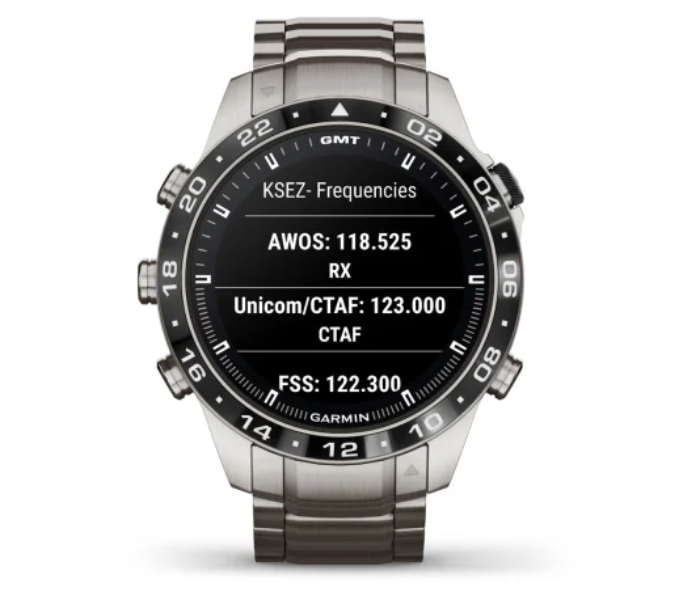 Garmin 010-02648-01 Marq Aviator Gen 2 Titanium - Silver - Zoom Image 4